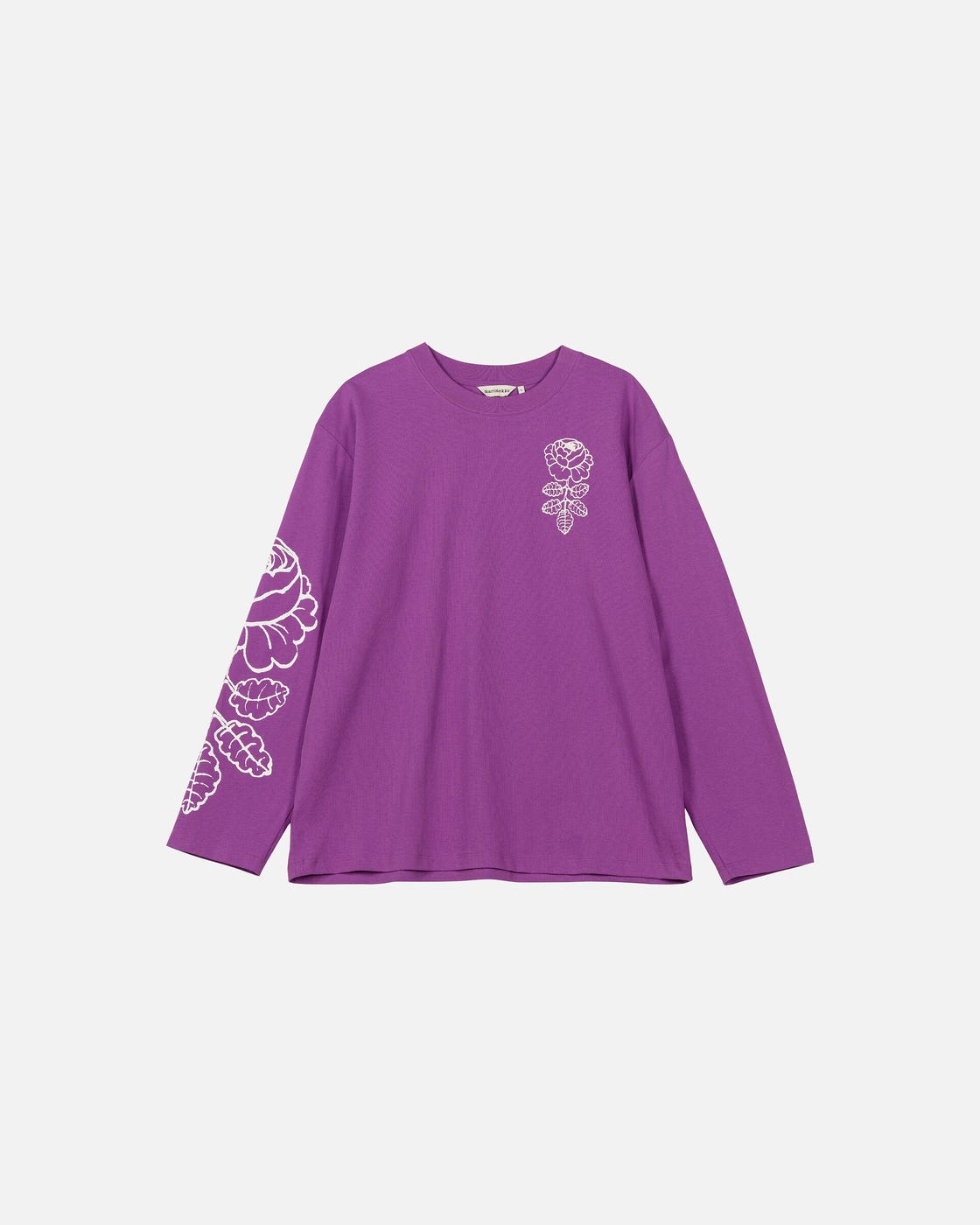 Oksat Vihkiruusu Placement Kioski trikoopaita, Violetti