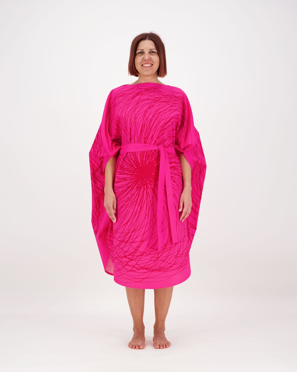 Myllynkivi Vorre Dress, Pink/Red