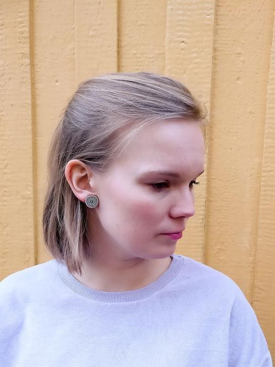 Sydänkäpy Mini Nappikorvakorut