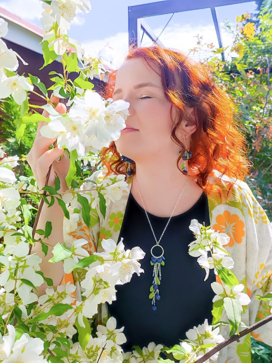 Mustikkapaikka-kaulakoru - iso