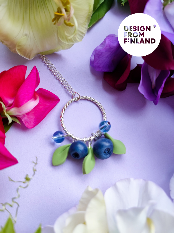 Mustikkapaikka-kaulakoru - pieni
