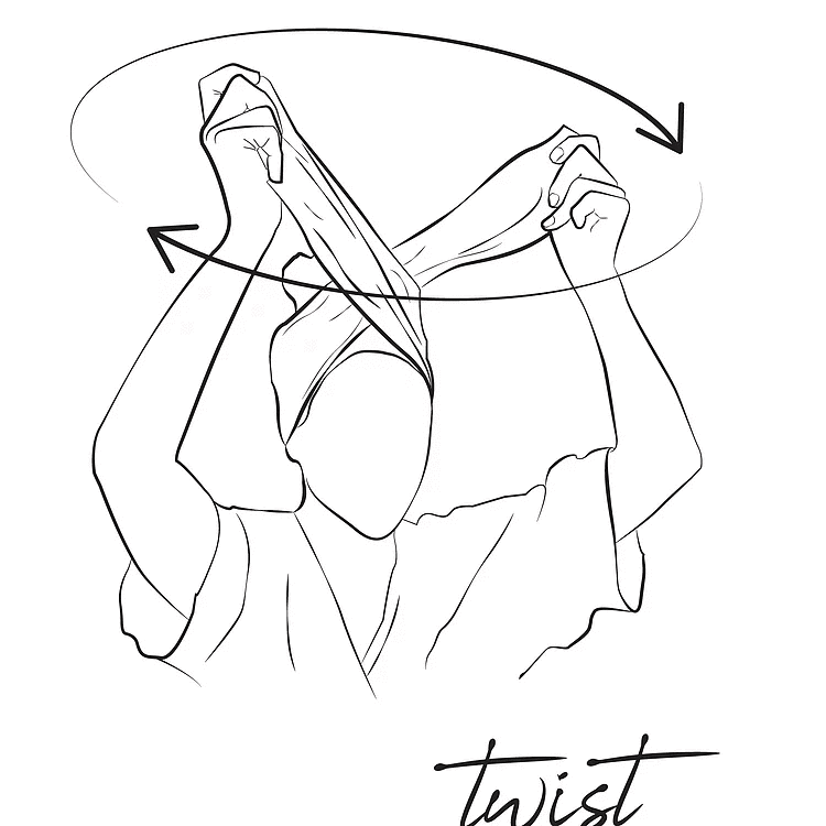 Moldable linen collar