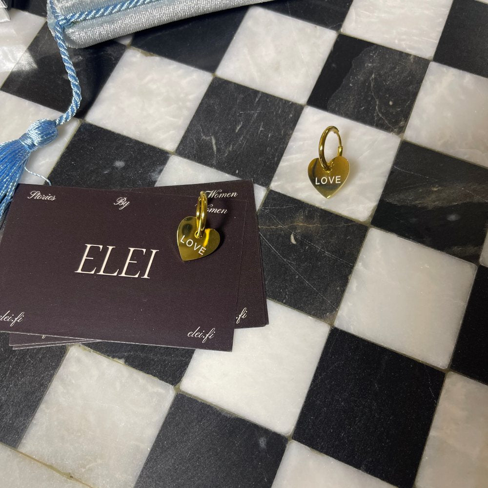 Mini Heart -korvikset