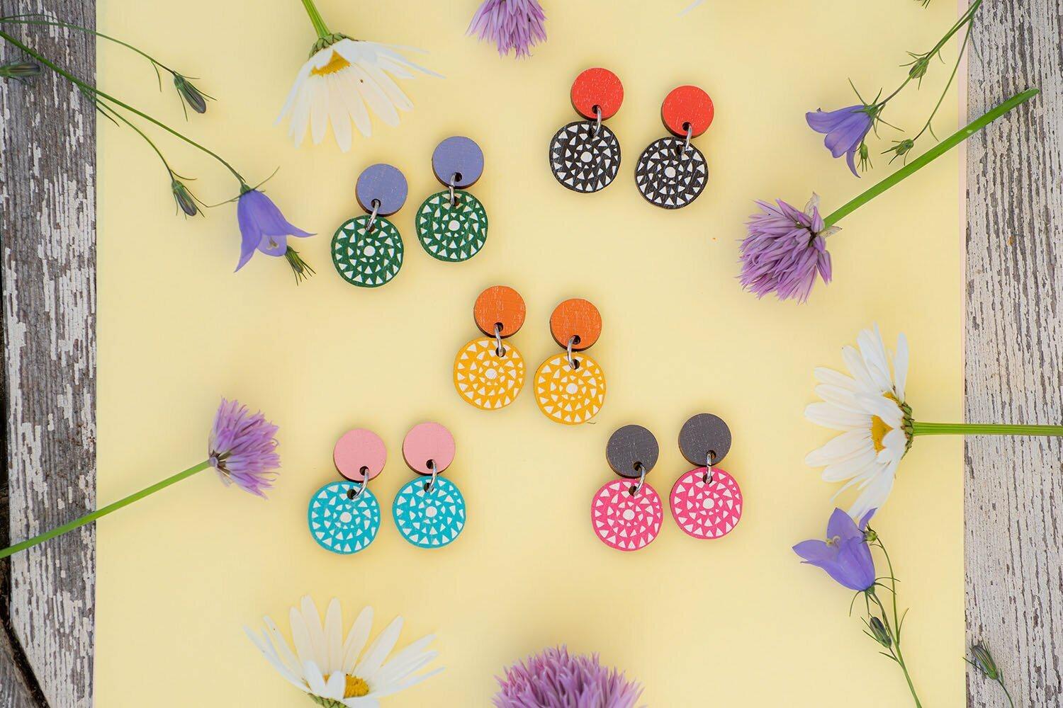 Sun Earrings
