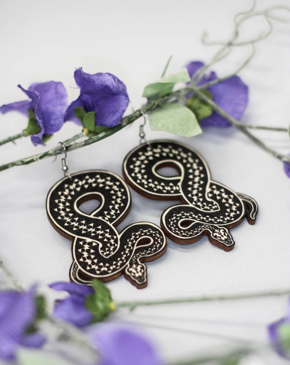 Black Adder Earrings