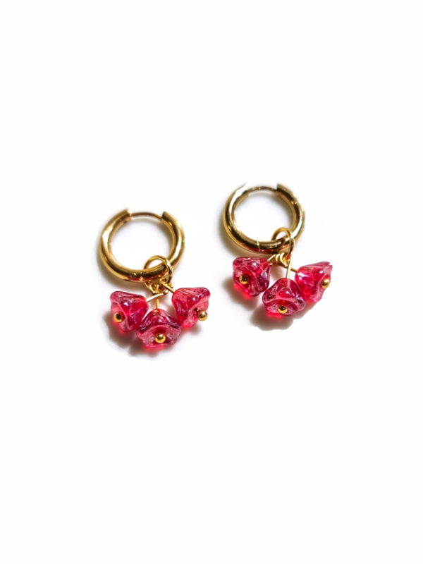 Blooming Sorbet Osa, 14k Kullattu (2kpl)