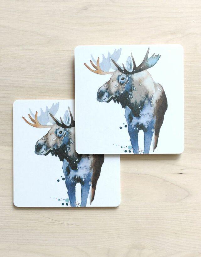 Kruunupää Lasinalustat, 2-pack