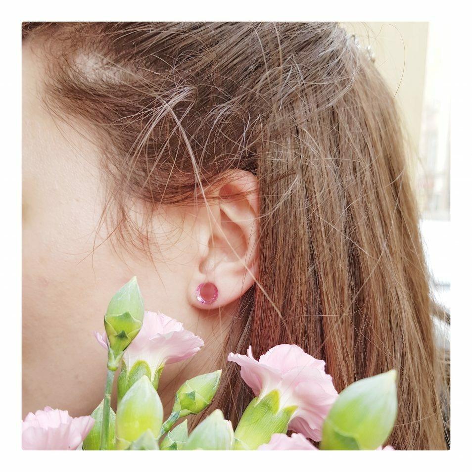 Konfetti nappikorvakorut