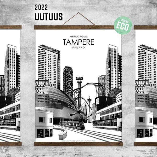 Tampere Juliste 2022 Edition, 30x40 cm