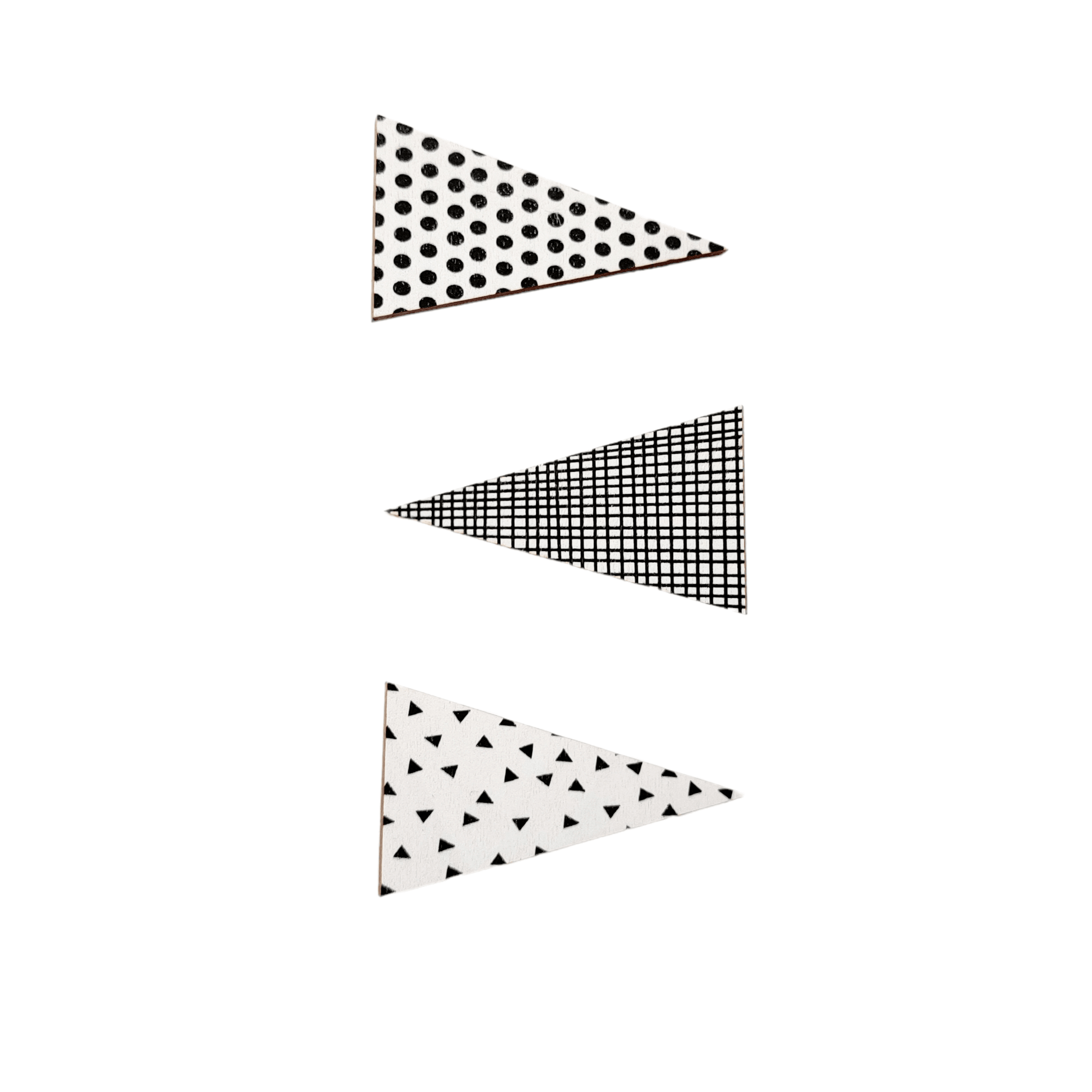 Croquet Triangle Hair clip