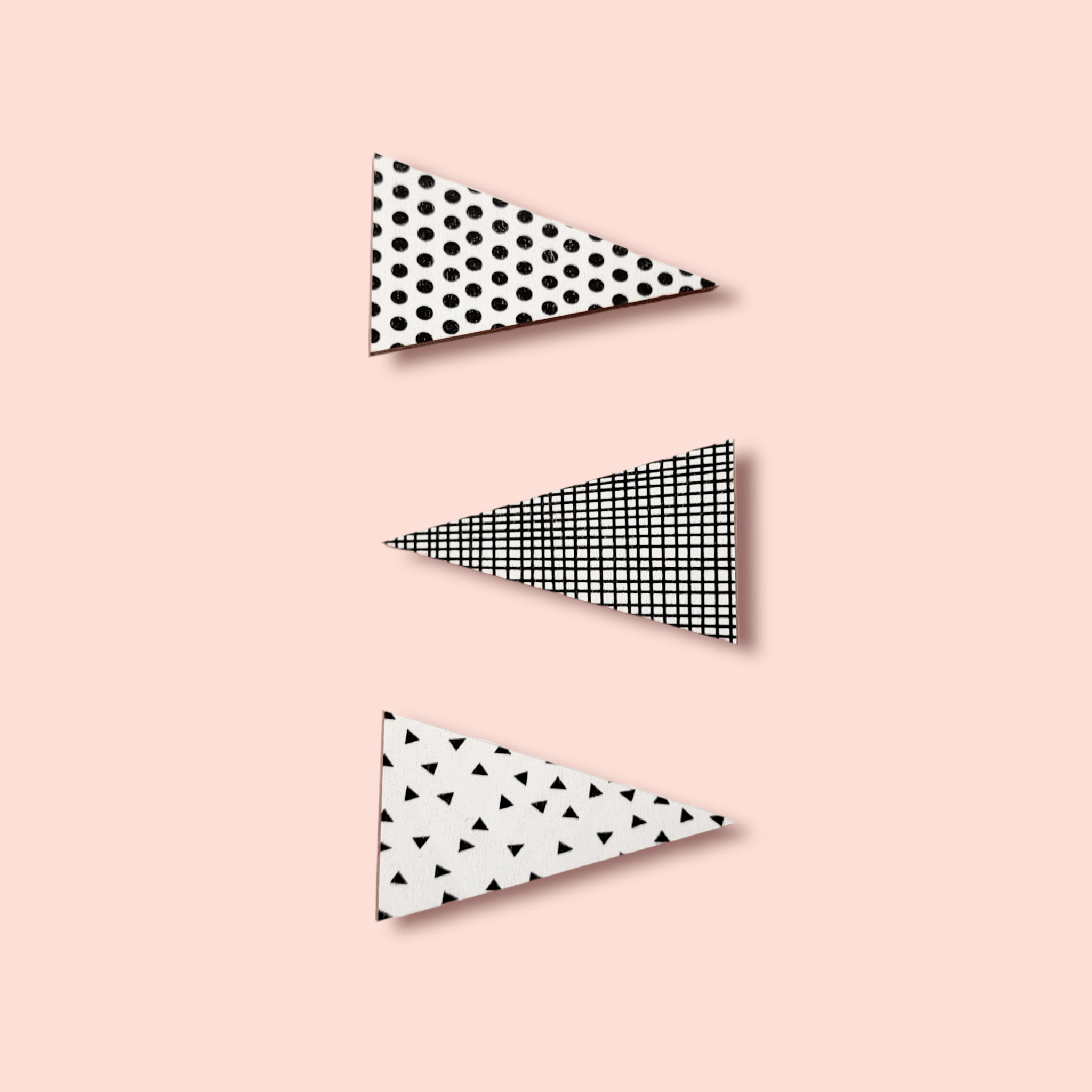 Croquet Triangle Hair clip