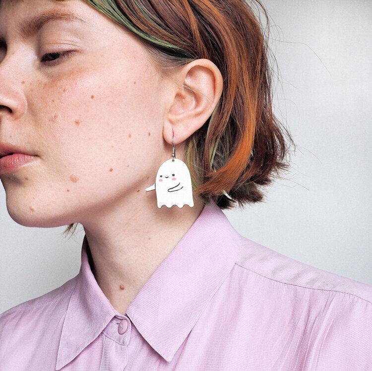 Ghost Friends Earrings