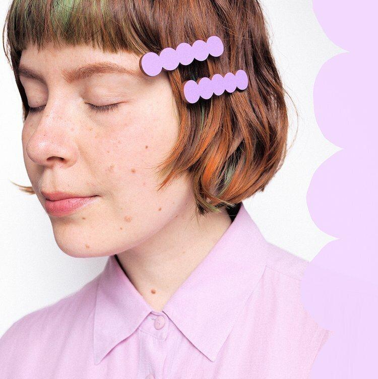 Pebbles Hair clip