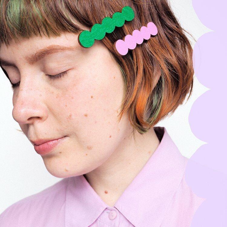 Pebbles Hair clip