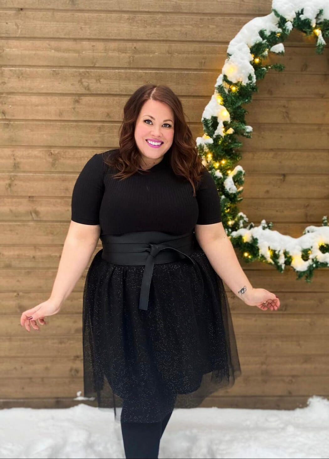 Leveä Kietaisuvyö 240cm, Musta