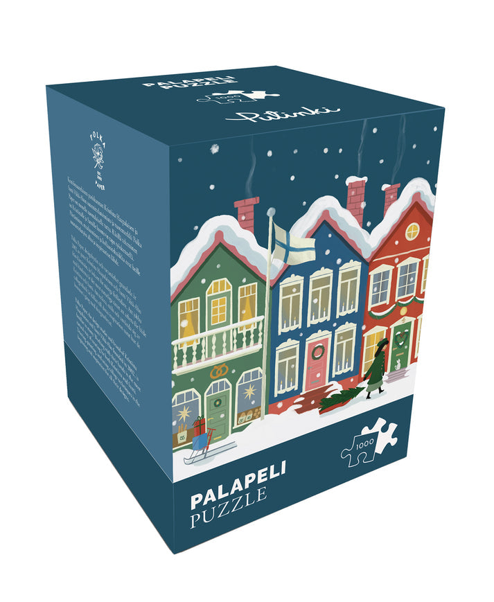 Palapeli Polka Paper - Talvikylä