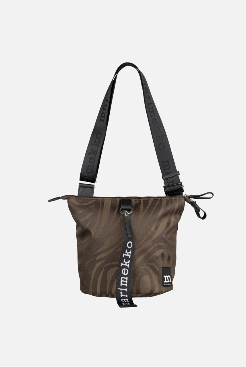 Knitted Mini Tote Pirate Shoulder Bag, Blue Red