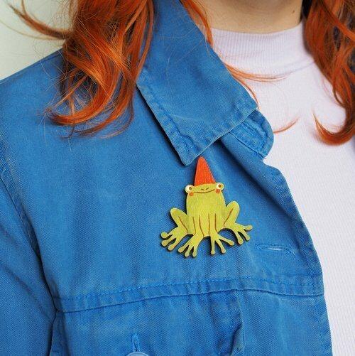 Magic frog Pinssi