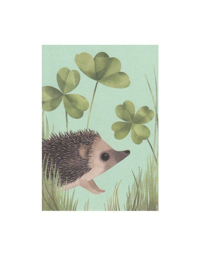 Pieni tuhisija -postikortti (apilat)