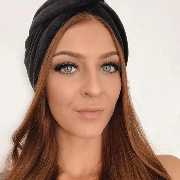 Moldable Turban Band, Velour