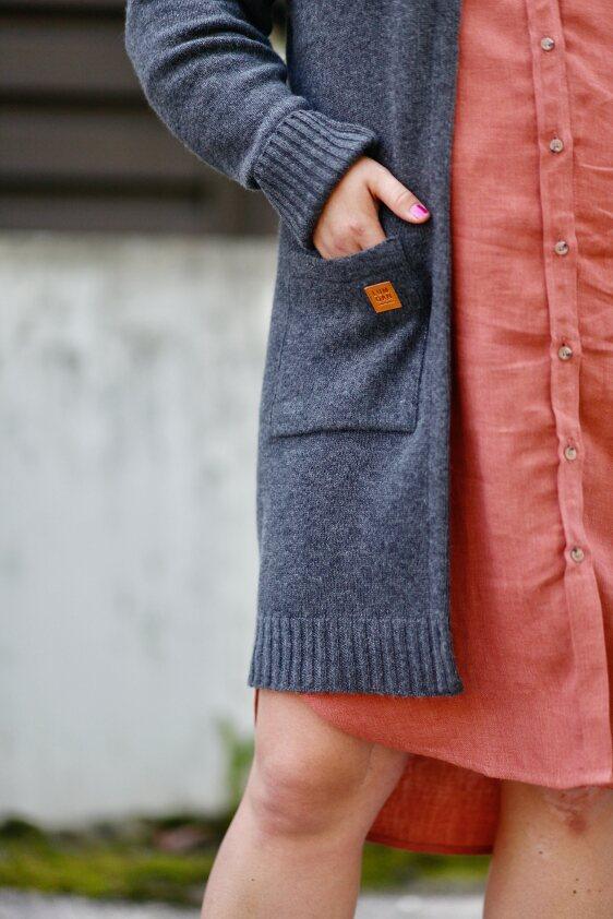 Kajastus wool jacket, anthracite