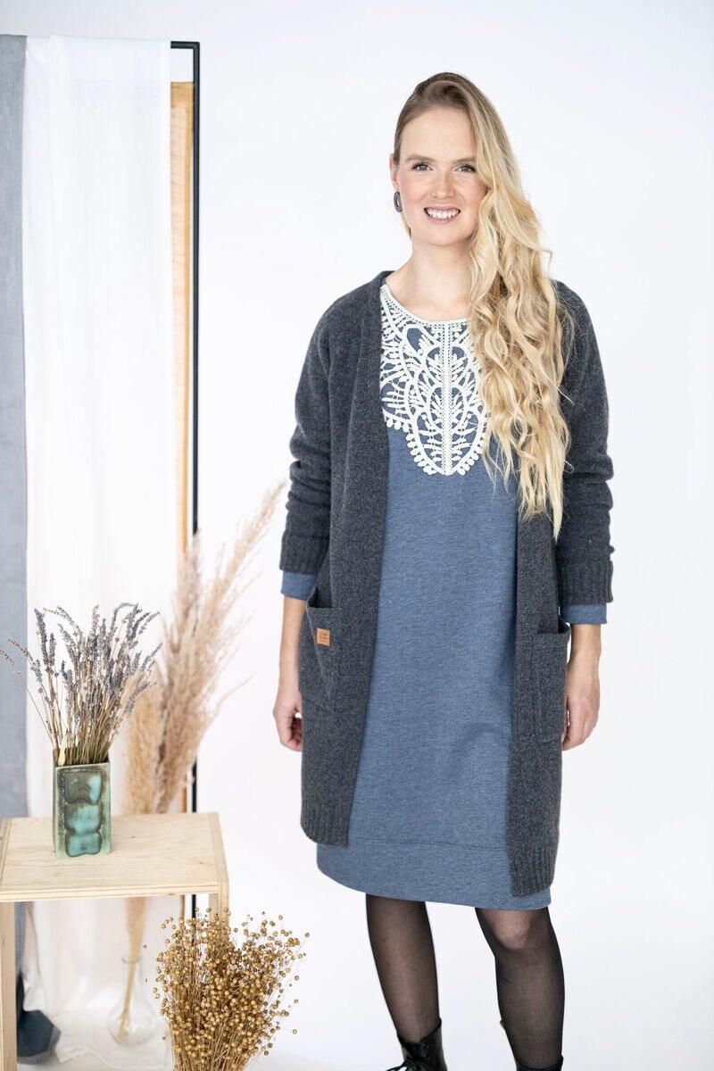 Kajastus wool jacket, anthracite
