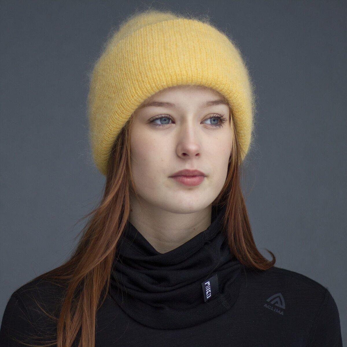 Merino wool-silk Tube scarf