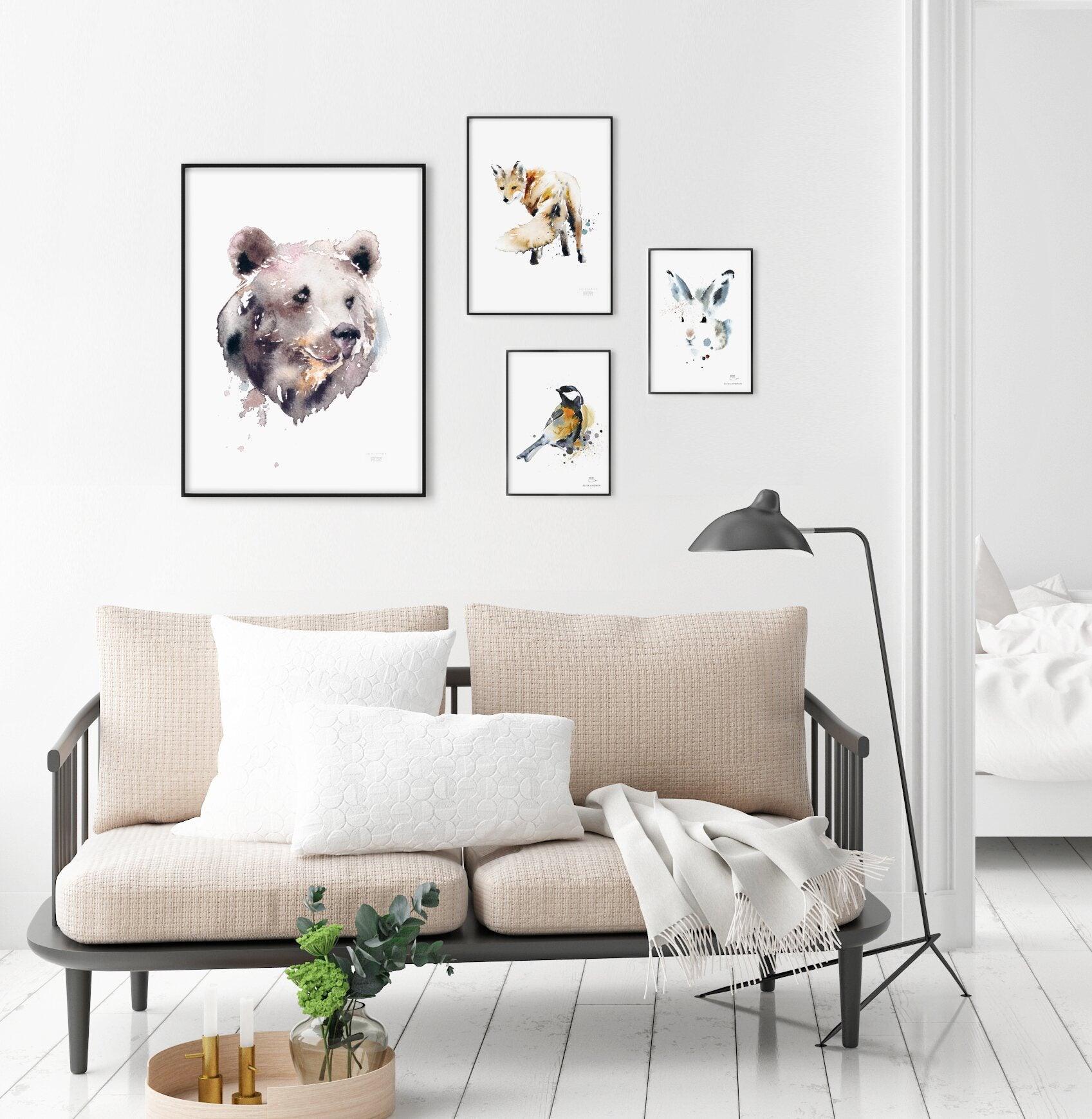 Metsäjänis Juliste