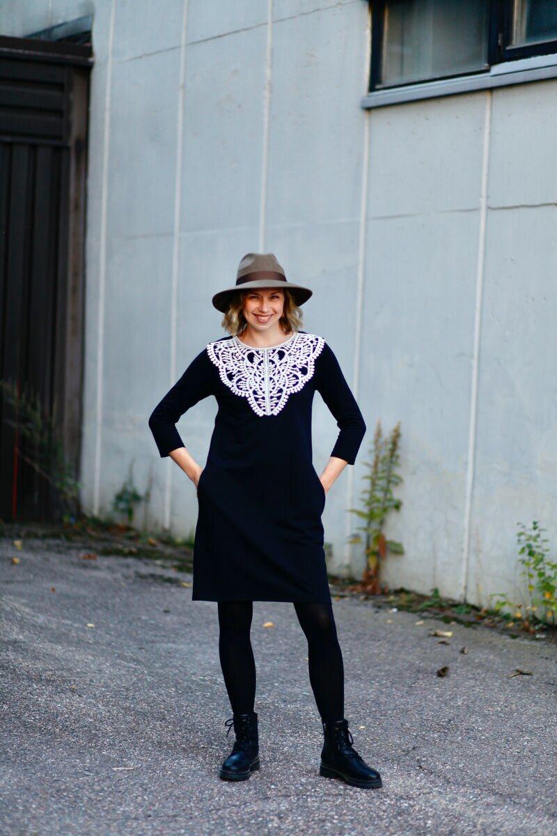 Elise - dress, black