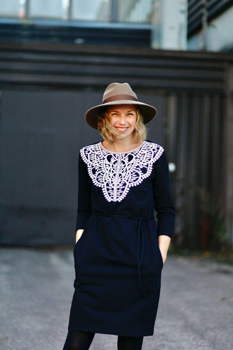 Elise - dress, black