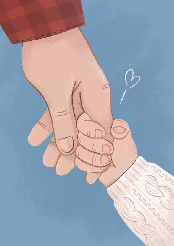 Kaisu Sandberg - Käsi kädessä, 2-osainen Kortti