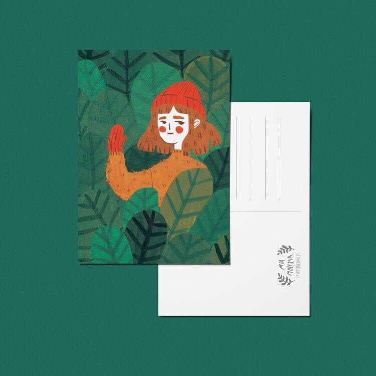 Little Adventurerer Postcard
