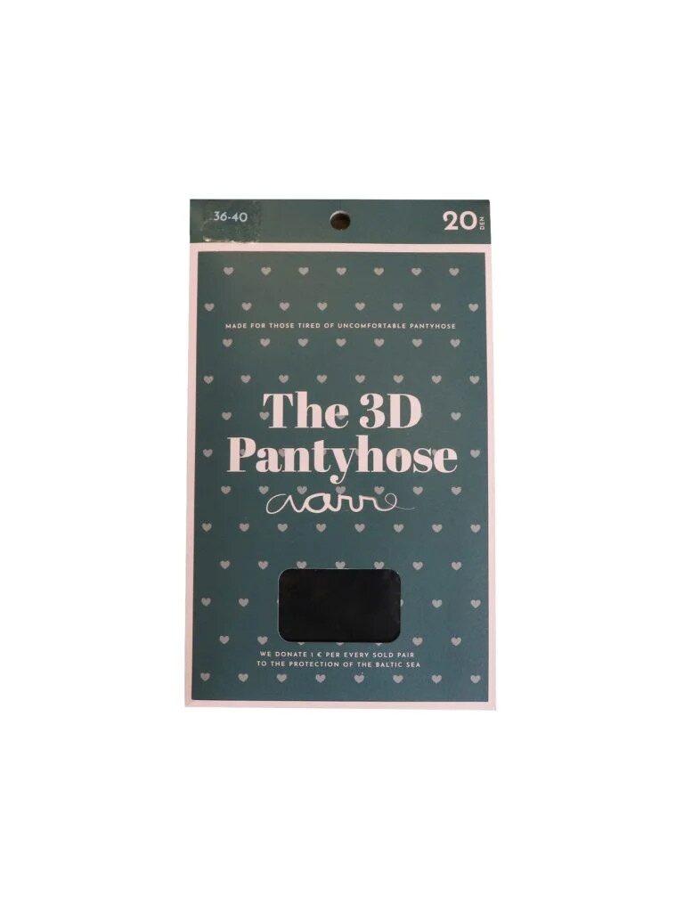 The 3D Pantyhose, 20den HEARTS (1pc pack)