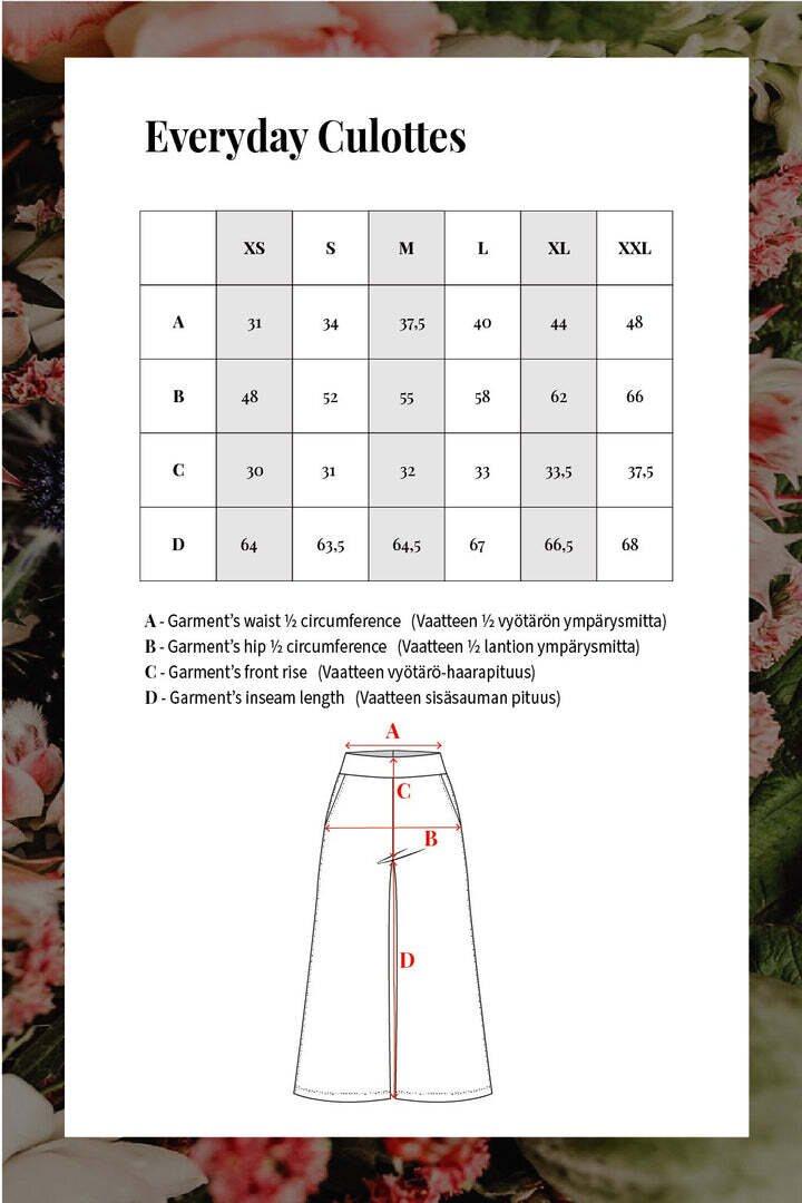 Everyday Culottes, Black