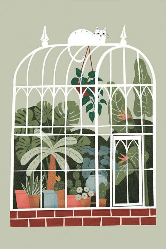 Kaisu Sandberg - Vase buddies, 2-part card