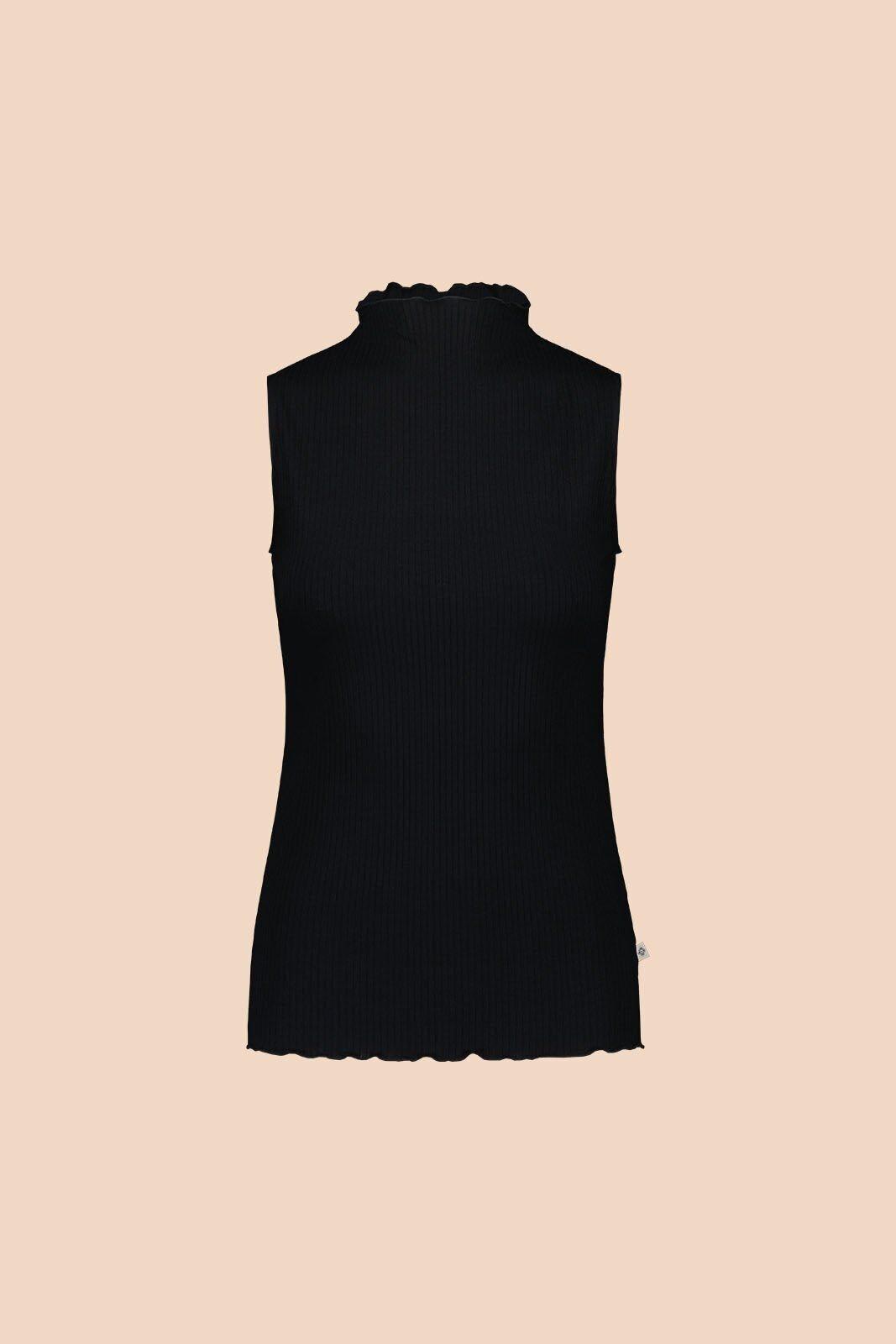 Rib Top, Black