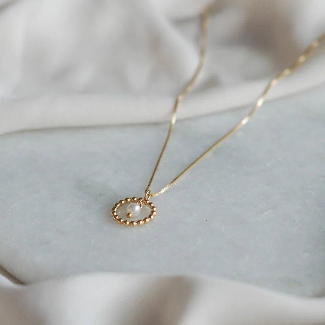 Bubbel PÄRLA necklace, Gold
