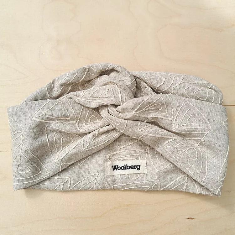 Moldable linen collar