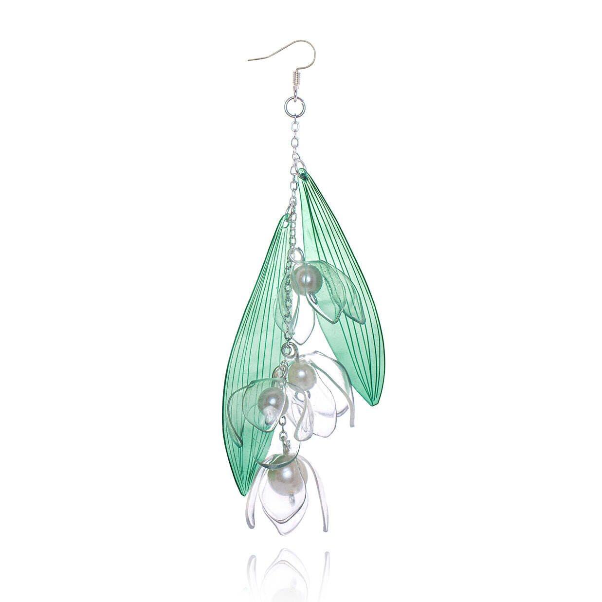 Lily Of The Valley, Mismatched Earrings