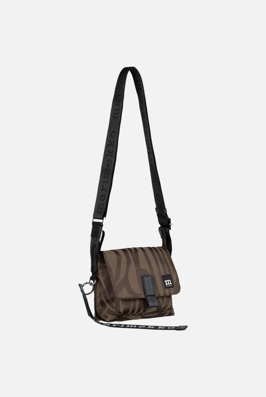 Knitted Mini Tote Pirate Shoulder Bag, Blue Red