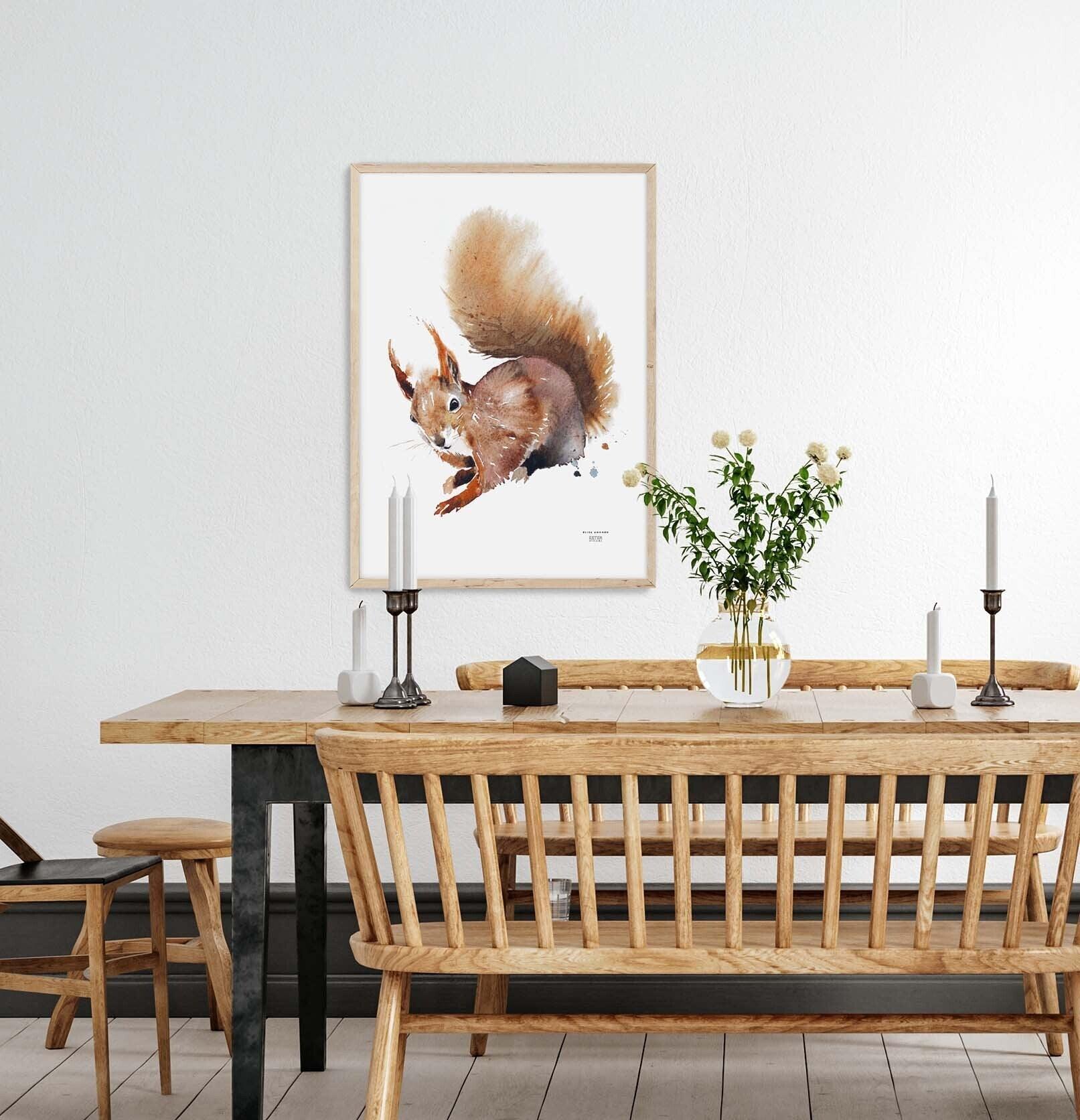 Squirrel Poster
