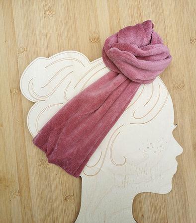 Moldable Turban Band, Velour