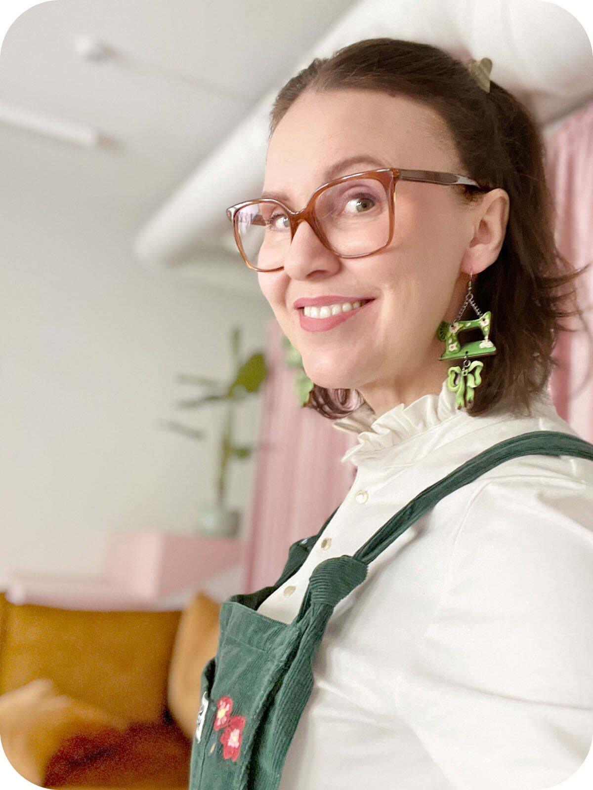Sewing machine Earrings