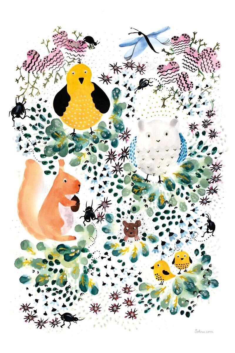 Pusikossa Postikortti