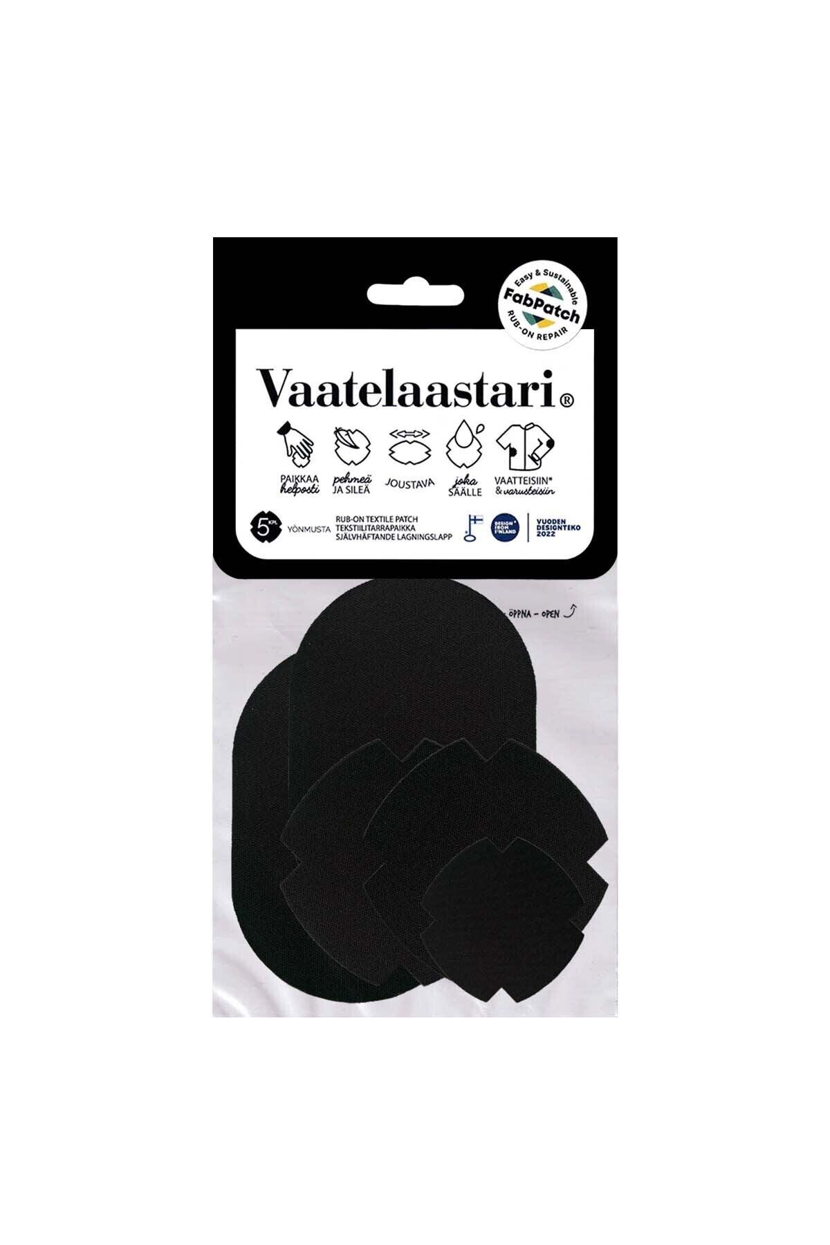 NIGHT BLACK Clothing patch