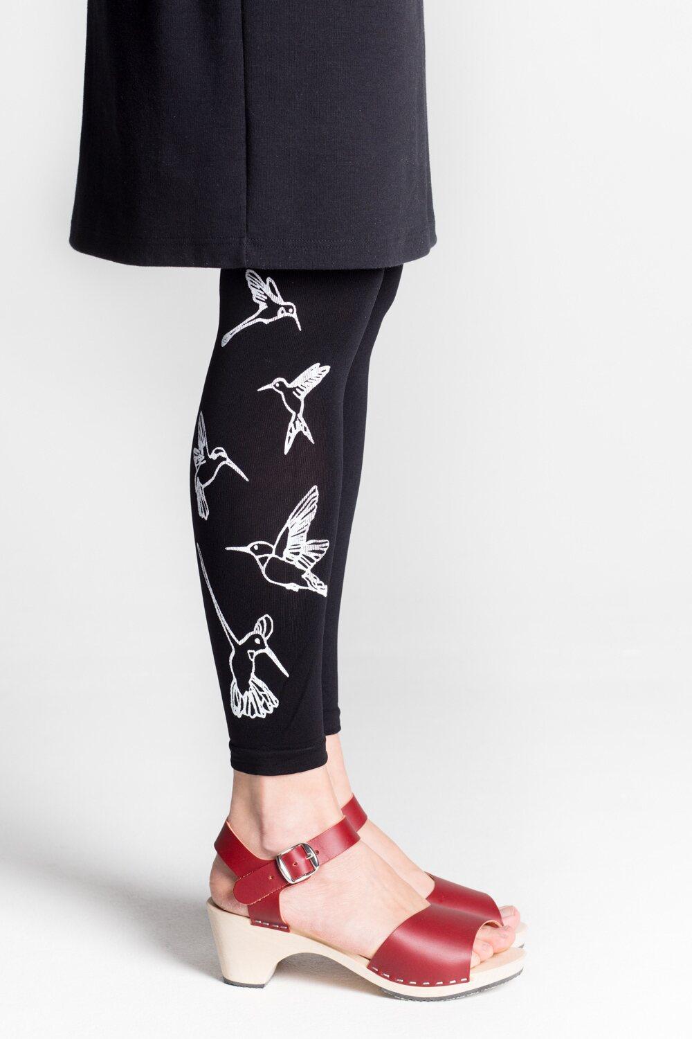 Legginsit Kolibri, Musta 70den