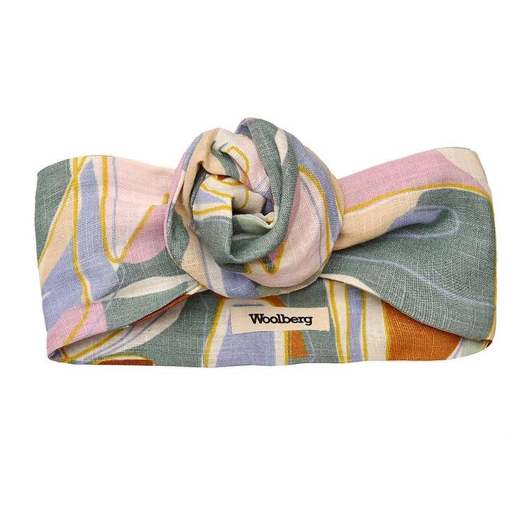 Moldable linen collar