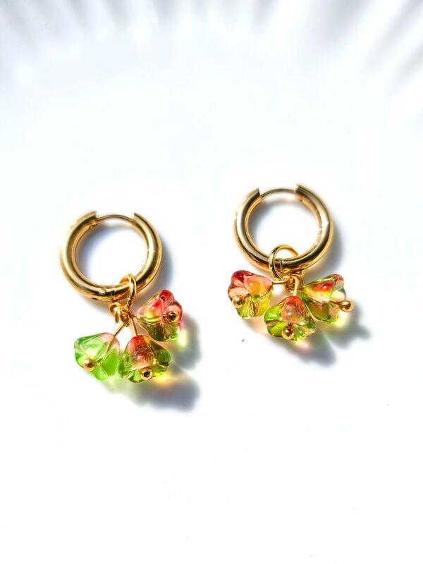 Blooming Sorbet, rhubarb 14k kullattu