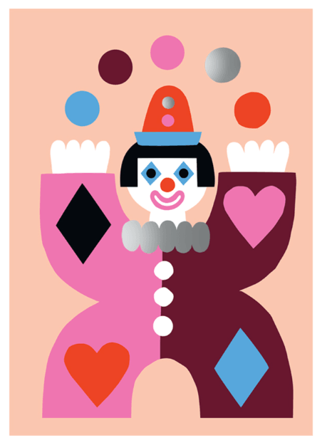 Postikortti Kisonen - Sirkuspelle