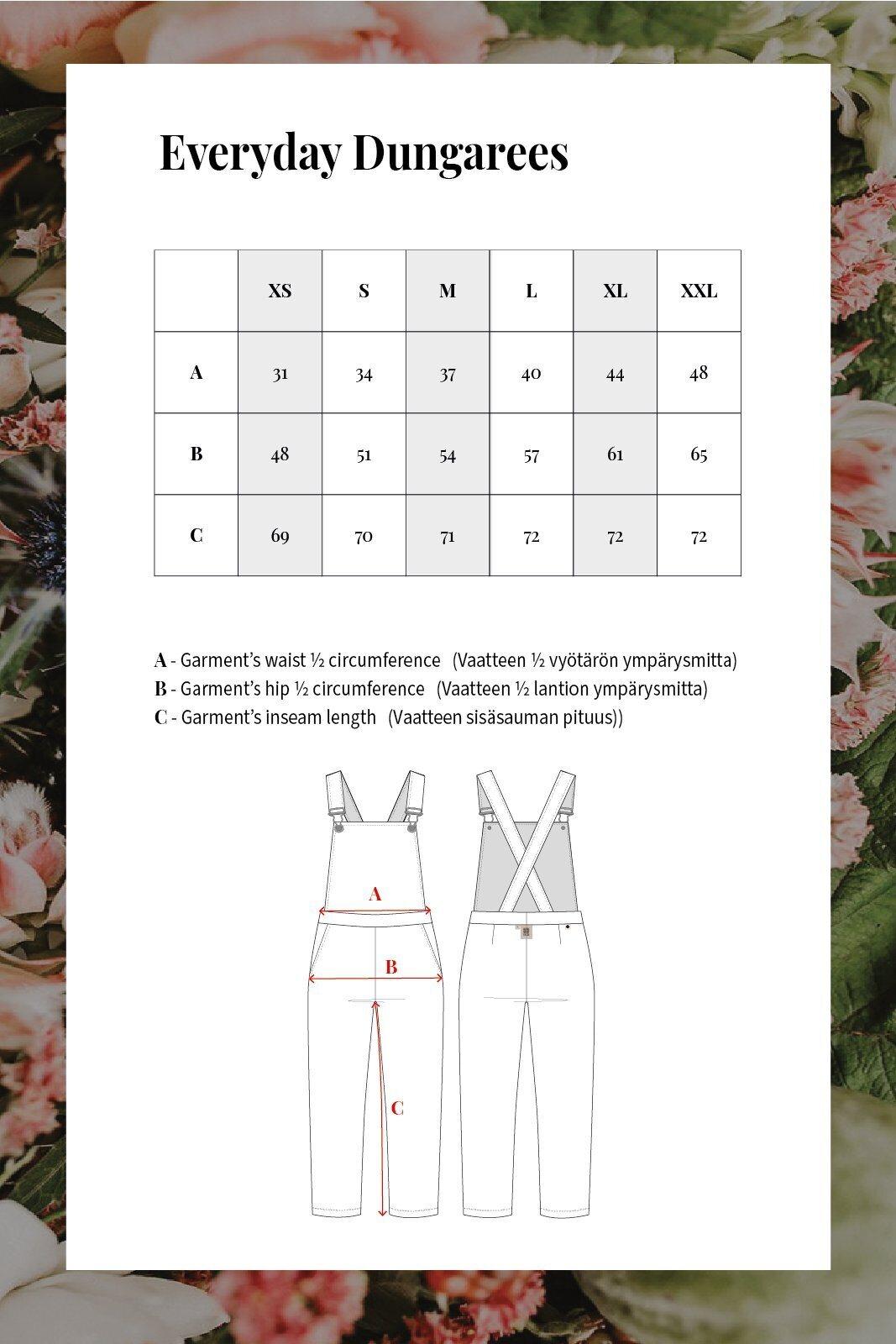 Everyday Dungarees, Black